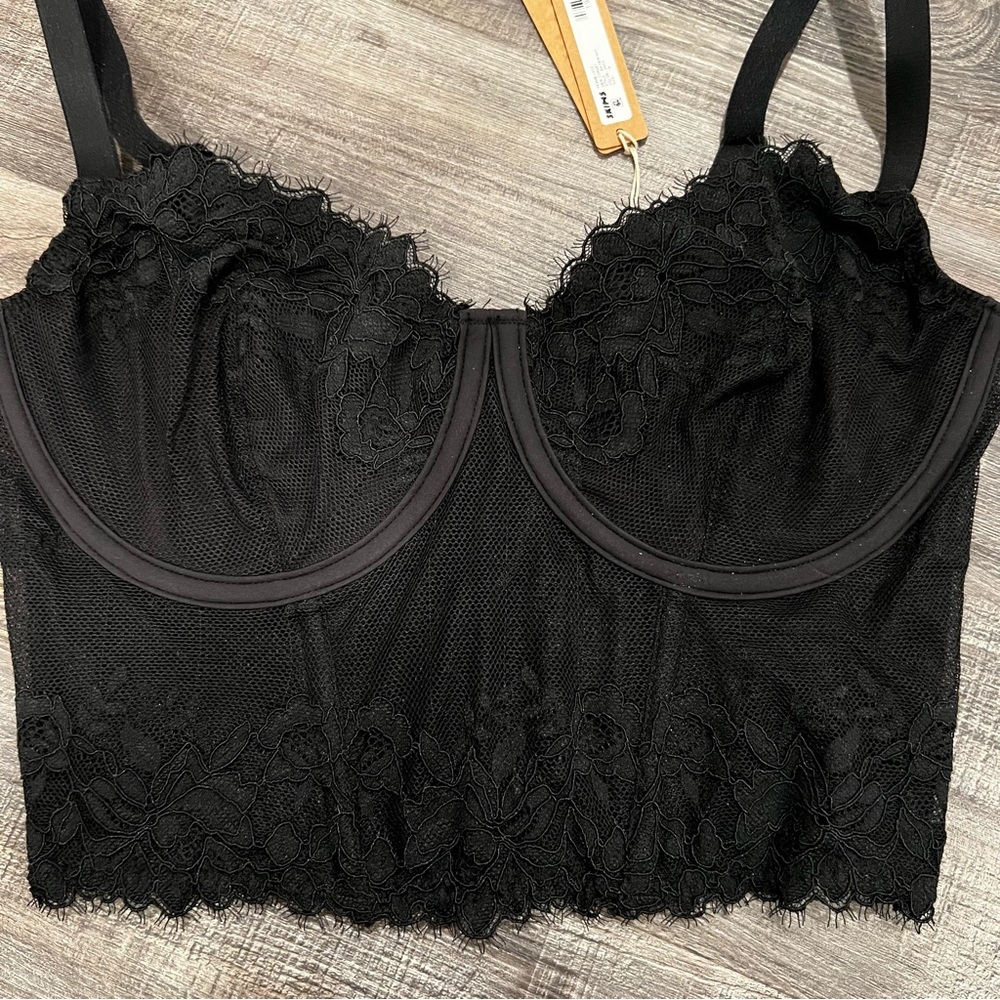 SKIMS femme lace demi corset - Picture 2 of 5